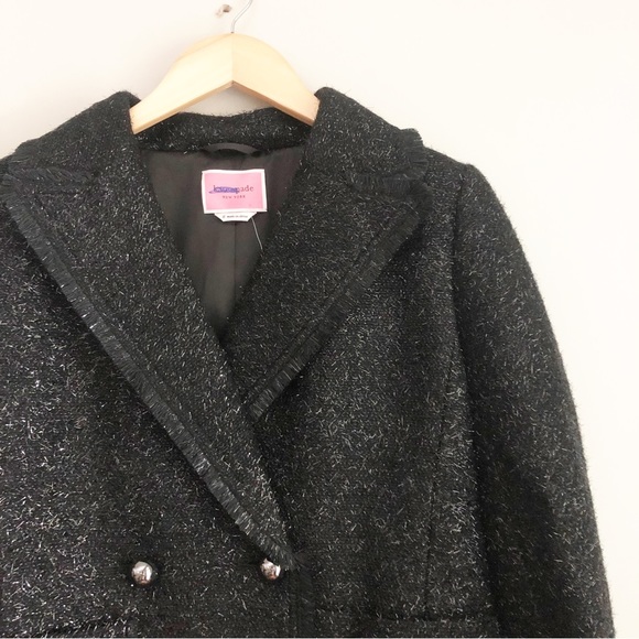Kate Spade NY Tinsel Tweed Wool Blend Blazer - Picture 2 of 8